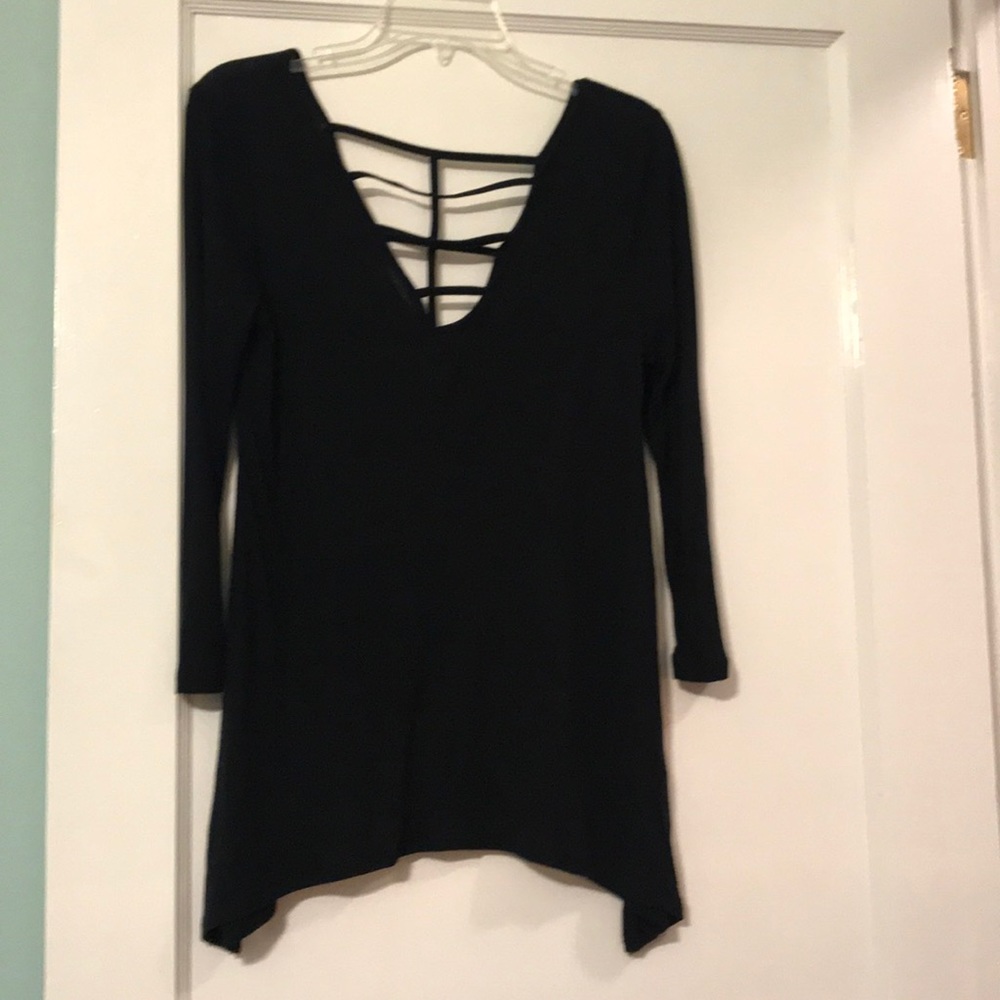 Black long sleeve shirt